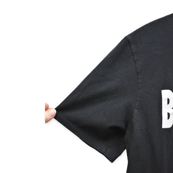 Nike Shirt S Womens Athletic Cut Block Out the Noise Crew Neck Short Sleeve - Picture 4 of 8